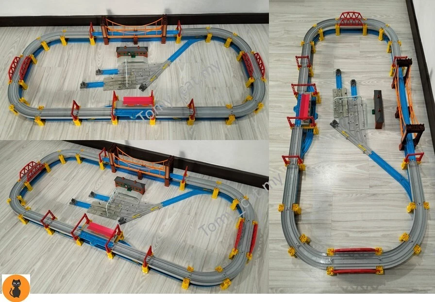 Tomy train sales track layouts