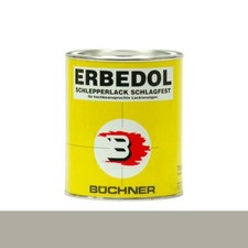 B&uuml;chner Erbedol Claas grau (wei&szlig;) Lack Farbe Kunstharzlack SL7354 750ml