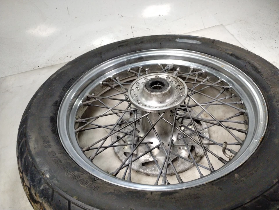 2003 Honda VTX1300 S R Front Wheel Rim STRAIGHT (No Tire) 17" X 3 - Image 3 of 4