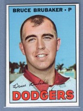 1967 Topps #276 Bruce Brubaker EX-MT Set Break GO428
