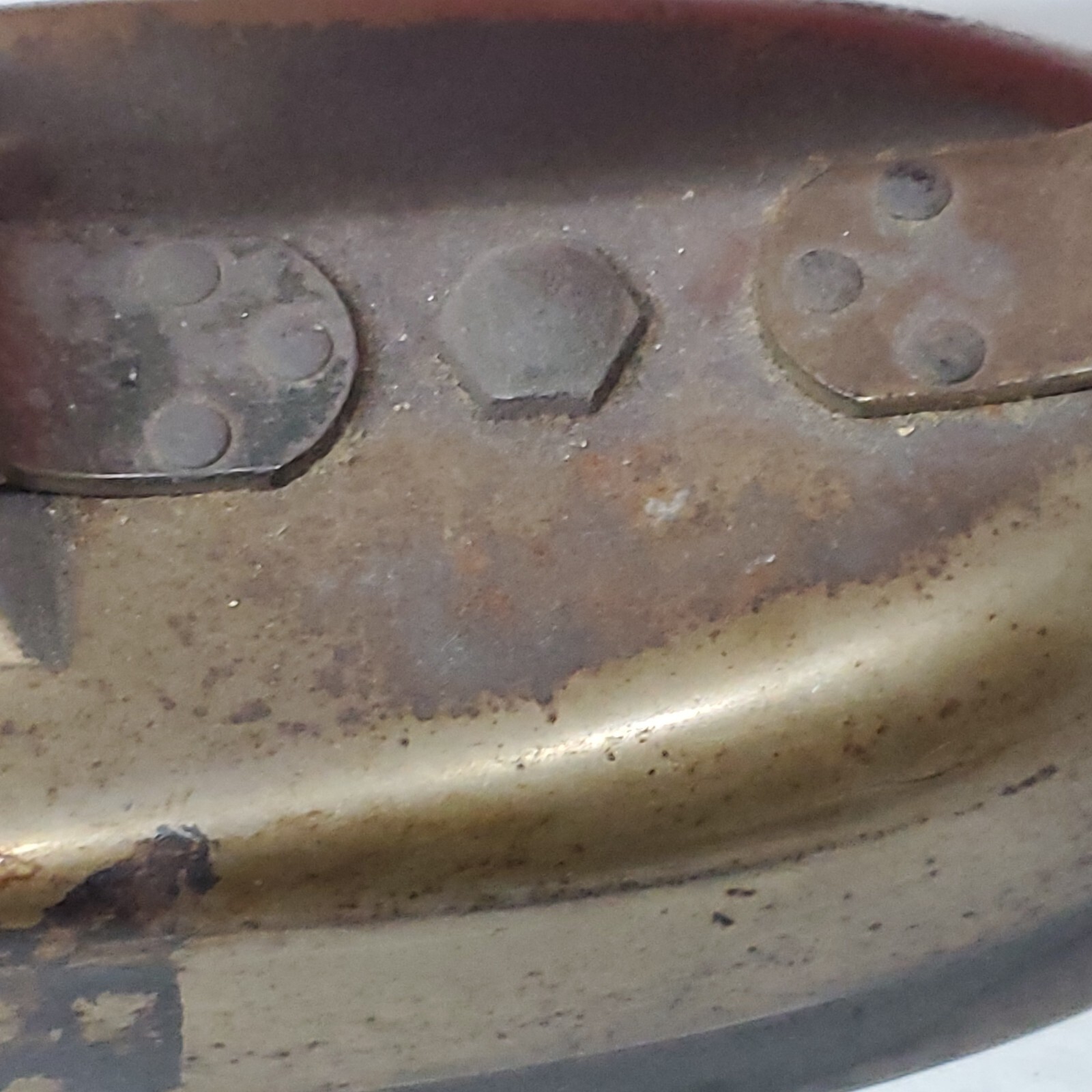 Antique Goldenrod Collectible Vtg Electric Clothes Iron Dover Mfg Company Ohio