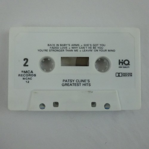 Patsy Cline / 12 Greatest Hits Cassette - Picture 5 of 5