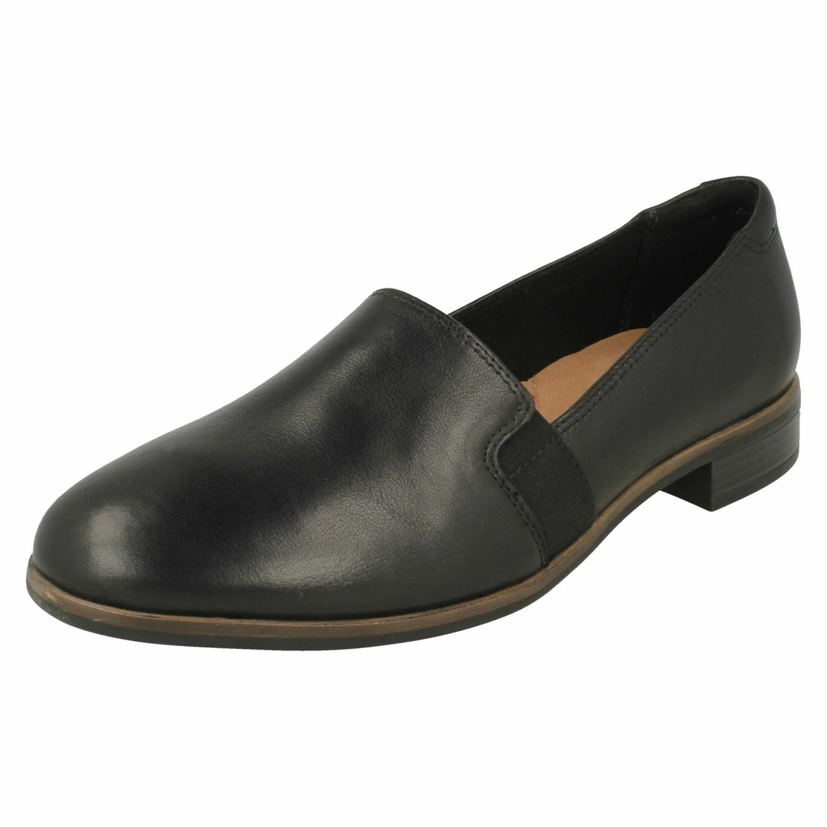 Ladies Clarks Trish Diva Smart Loafer Shoes