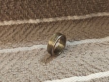 New Jersey Handcrafted Washington Quarters coin ring, size 7 1999