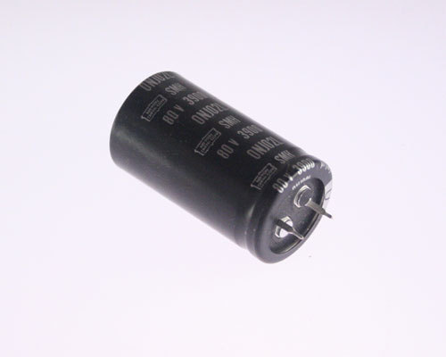 5x 3900uF 80V DC Radial Snap In Mount Electrolytic Capacitor