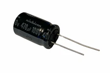 3 PCS NICHICON 470uF 470MF 100V Capacitor Radial CAP (Replacing 63V 50V ) 