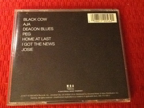 STEELY DAN~aja MCA 1977/1999 sounds & plays like NEW - Picture 3 of 4