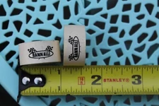 RANNALLI Skateboard Truck Roller Skate Rare 70's White Vintage Rubber Bushings