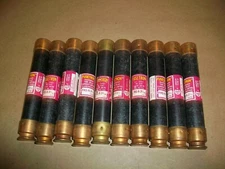10pc Bussman Fusetron Time Delay Fuse FRS-R-3 2/10    USED