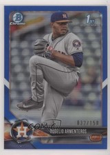 2018 Bowman Chrome Prospects Blue Refractor /150 Rogelio Armenteros #BCP184 s3g