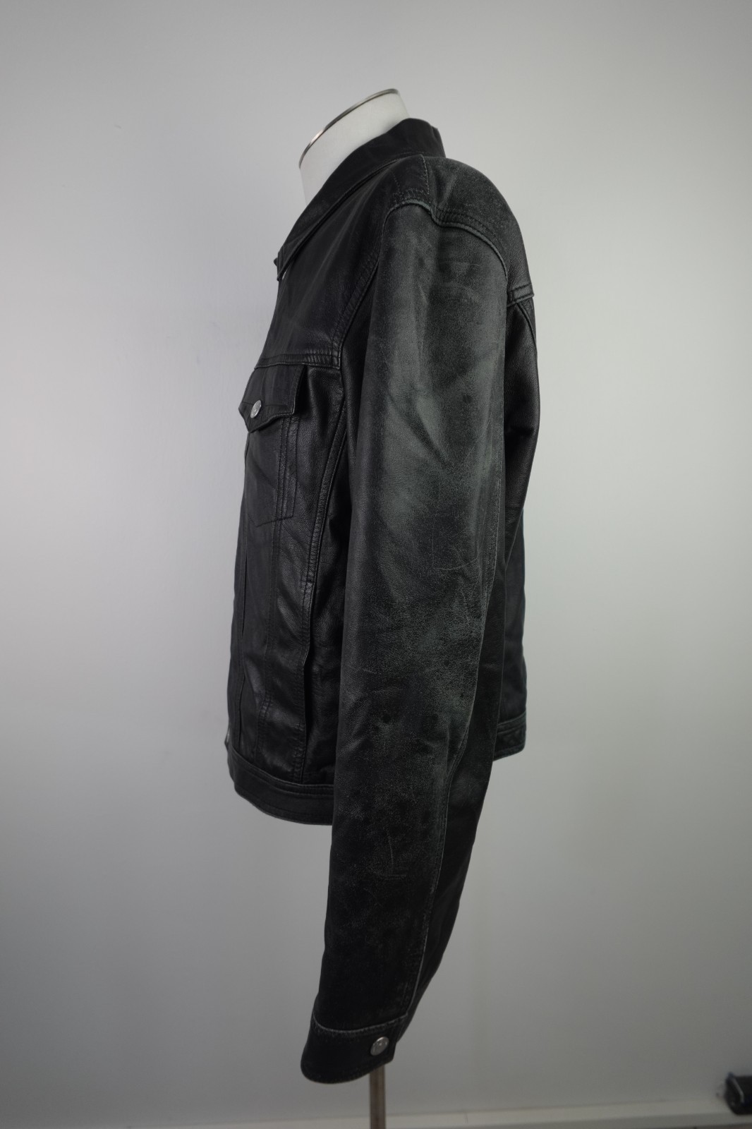 Versace Jeans Couture Jacket Leather Men's Size XL Man Vintage Medusa thumbnail 7