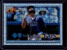 2026 Topps Junior Caminero 1991 Chrome Silver Pack Mojo Refractor #91C-2 Rays