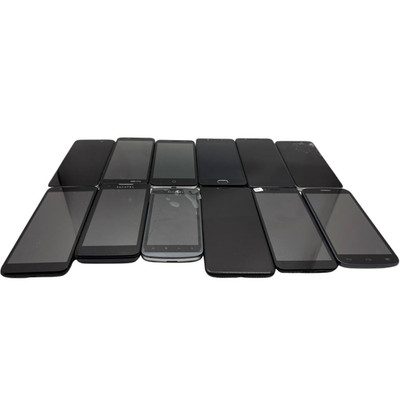 Lot of 12 Alcatel Smartphones Idol 5S 3V 1X Pop A5 Fierce 2 No Power READ