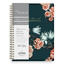 Life Note It 2026 Weekly and Monthly Planner Notes, January 2026 - December 2...
