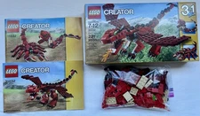 LEGO CREATOR: Red Creatures (31032) 100% complete