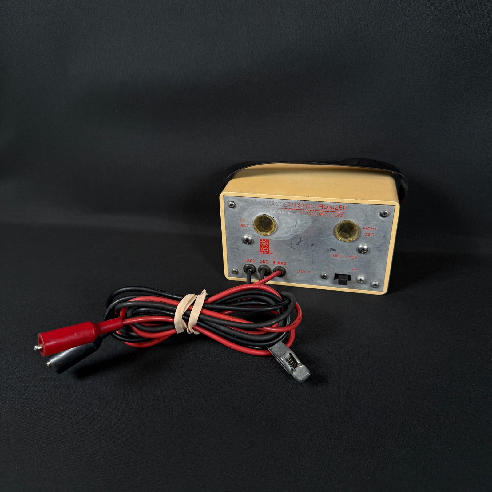 Vintage Eastern Electronics Magneto Synchronizer Model E50 Aircraft Ignition Tim