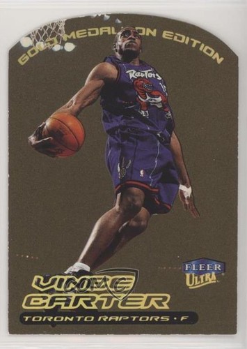 Vince Carter #1G 1999 Ultra Gold Medallion card