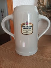 # 1 L Bierkrug Ma&szlig;krug - Doppelhenkelkrug - Brauerei Weltenburger Kloster Bier #