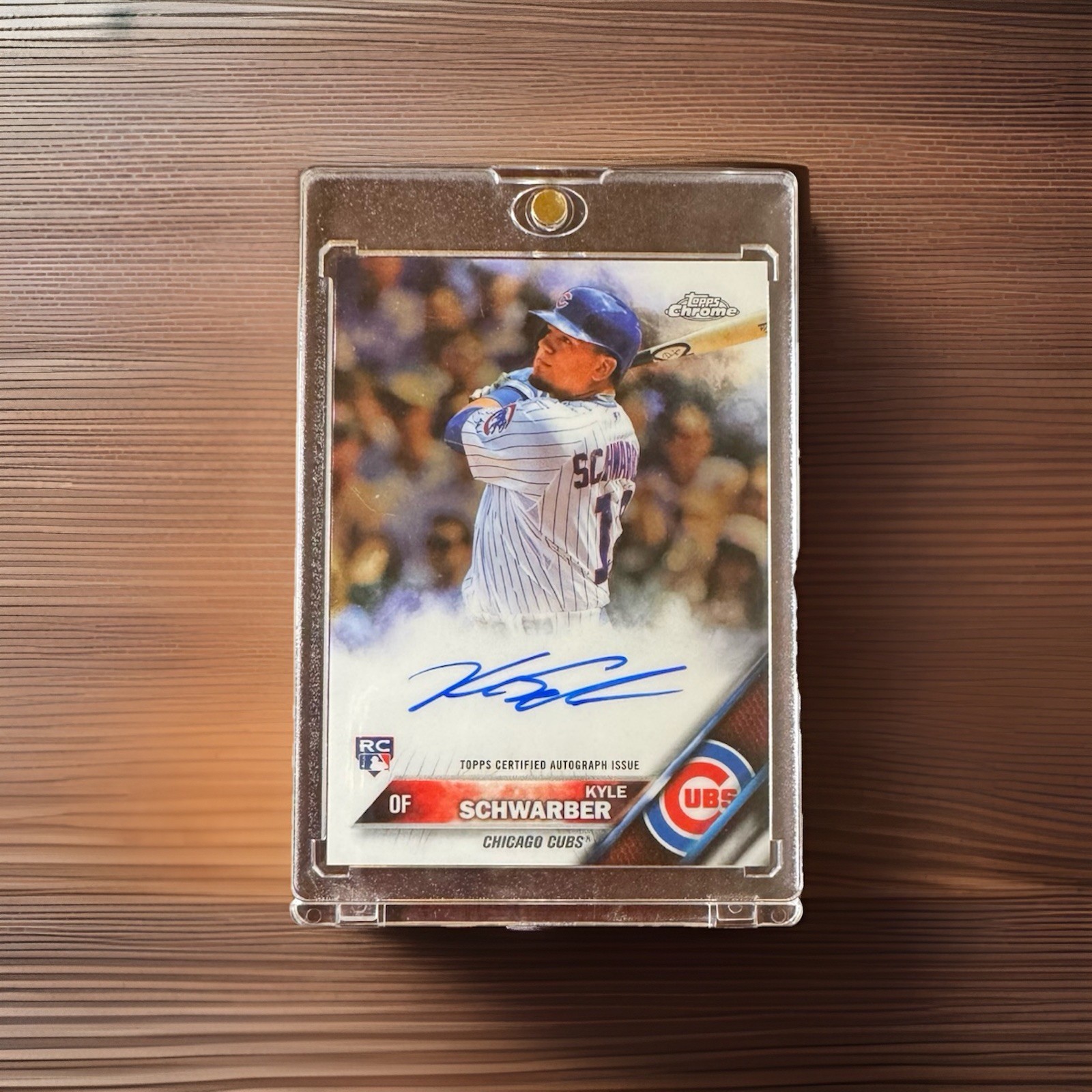 2016 Topps Chrome - Kyle Schwarber #RA-KSC Auto (AU, RC)