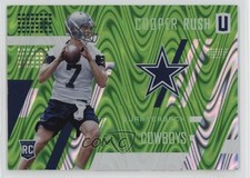 2017 Panini Unparalleled Class of Rookie Lime Green /499 Cooper Rush #261 0q3
