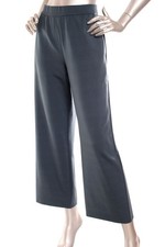 NEW Eileen Fisher Easy Fit Straight Leg Stretch Ankle Pant Teal