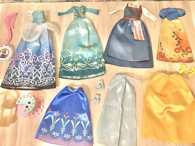 #ad Disney Princess Doll Clothes amp; Accessories Lot Assorted Hasbro $17.97