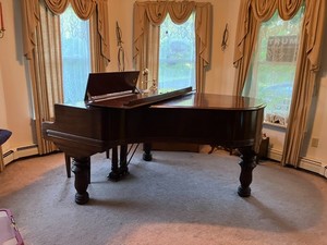 Used, Hallett Davis Grand piano