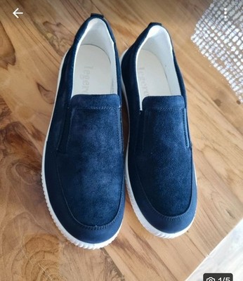Legero Slipper Loafer Halbschuh Leder Größe 38,5 /5.5 Neu Np 99e