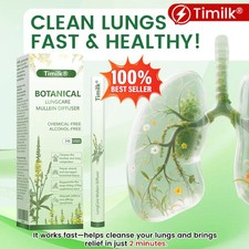 Timilk LungCare Mullein Inhaler Natural Lung ...