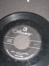 HEAR IT 50's Doo-Wop 45 rpm record The Platters "Only You" from 1955