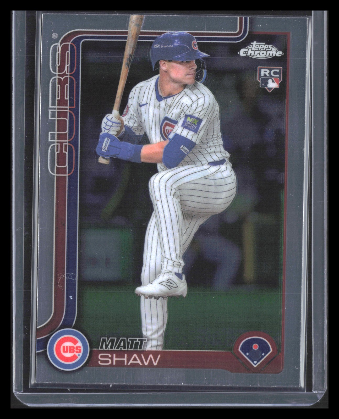 2025 Topps Chrome: Matt Shaw - #219