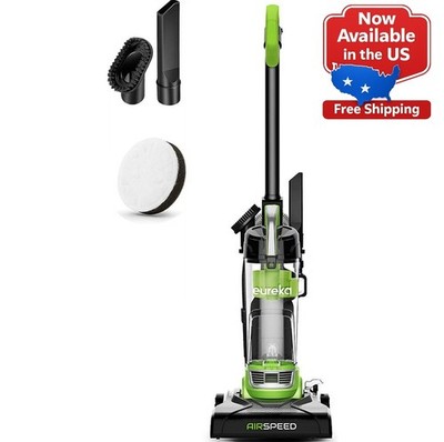 Eureka Airspeed Bagless Upright Vacuum Ultra Lightweight NEU100 Green/Black New