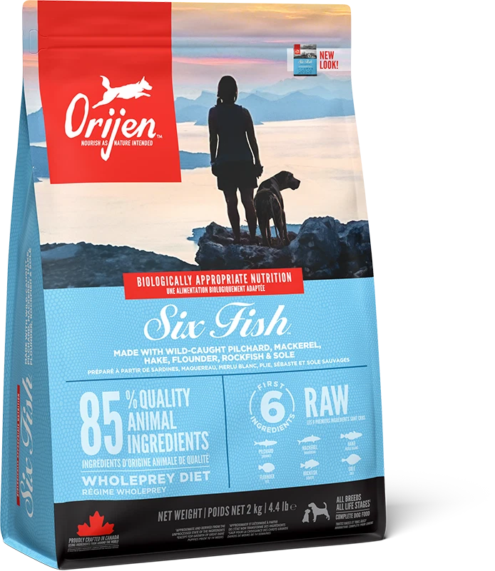 Orijen 6 Fish Dry Dog Food - 2kg