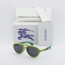 Burberry Kids JB4005U 418287 Green/Grey 51-16-130 Sunglasses New Authentic
