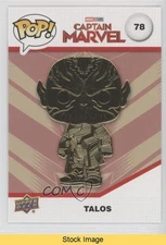 2023 Upper Deck Funko Pop Marvel Infinity Saga Gold Talos #78 READ 4et