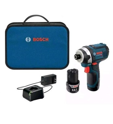 Bosch PS41-2A 12VDC 1/4 Inch Max Impact Driver Pistol Grip Tool