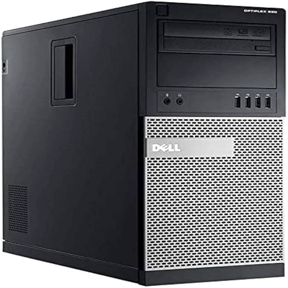 Dell 990 MT i3 4GB 120GB Dvd-Rw Desktop Computer Serial RS232 Windows 11 Pro PC - Image 2 of 4