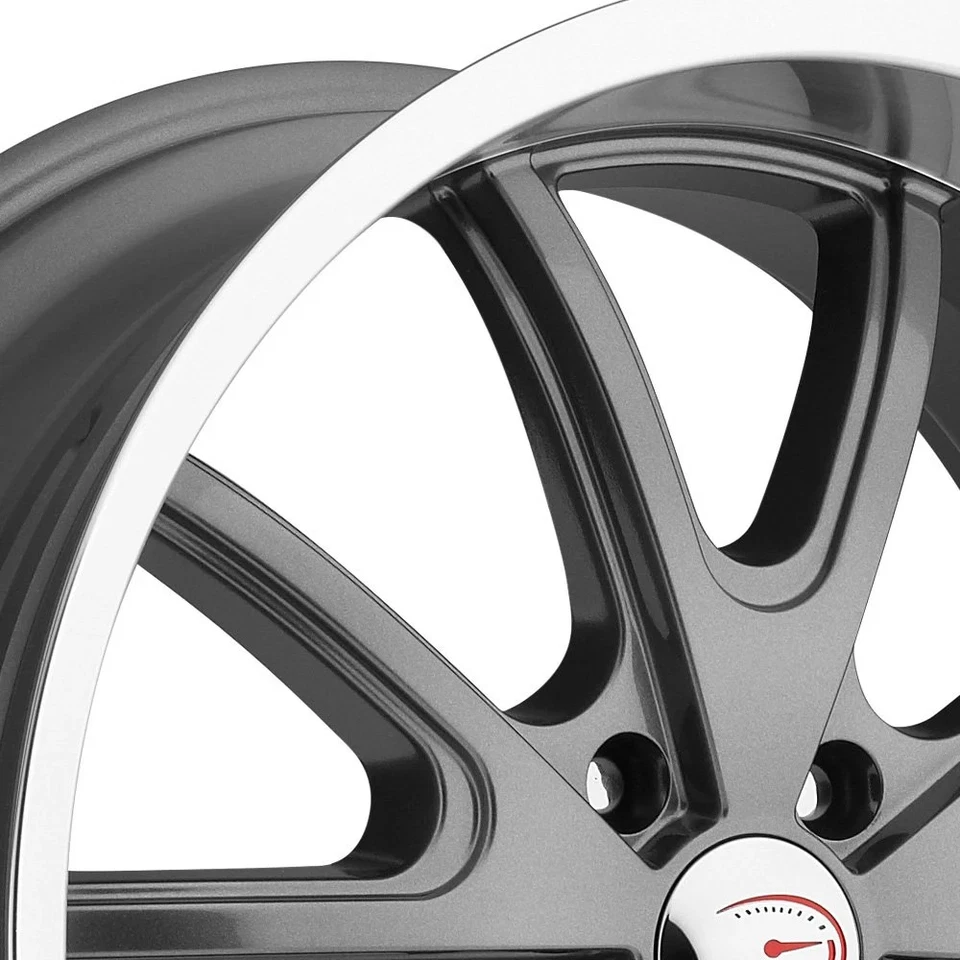 Vision 143 TORQUE Wheel 18x8.5 (10, 5x127, 83) Gunmetal Single Rim Foto 2 de 4