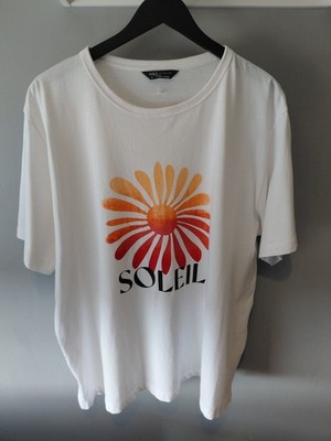 Soleil ladies size 18 top tshirt sun 100% cotton marks and spencer m&s