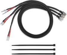 14" Upgraded Mirror Plug Wire Tap Radar Detector Hardwire RJ11 - Long