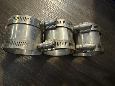 Lot Of 3- Band Seal 2-2.5  Couplers New Old Stock