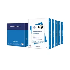 Hammermill 105650 92 BT 20 lbs. Copy Plus Print Paper - WHT (5 Reams/Carton) New