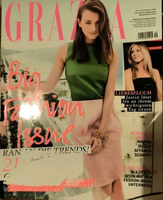 GRAZIA 09/2004 Big Fashion Issue Jennifer Aniston Katie Holmes Julia Roberts