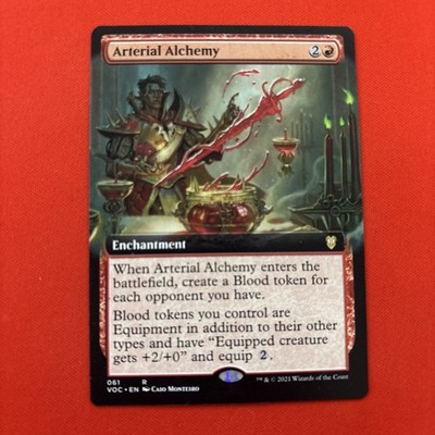 Arterial Alchemy (Extended Art) Commander: Innistrad: Crimson Vow Regular