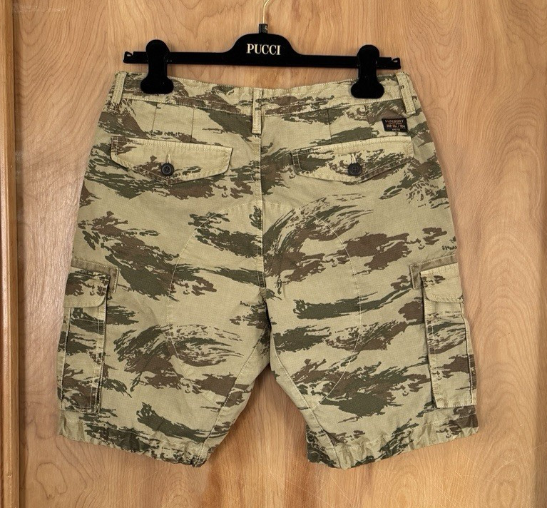 Superdry Men's Parachute Light Shorts Lizard Camo Desert Size 32" NWT image 3