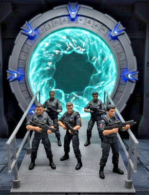 Stargate SG-1 Ancient Gateway Diorama Accessory 1:12 or 1:18 Scale SciFi Display