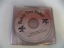 Family Tree Maker Genealogy 15 CD Collection CDS 134, 146, 156, 225, 255, 256 ..
