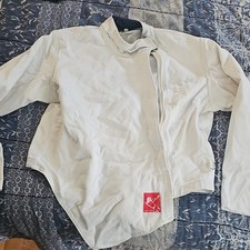 Blade Fencing Unisex Adults Cotton Fencing Jacket White/Red Size 44 RH