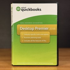 QuickBooks Desktop Premier 2018 Windows 10 11 Retail -NO SUBSCRIPTI0N- TESTED