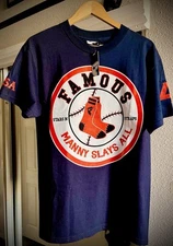Famous Stars and Straps NEW w/ TAGS!!! Navy Blue T-Shirt Mens M Manny Santiago